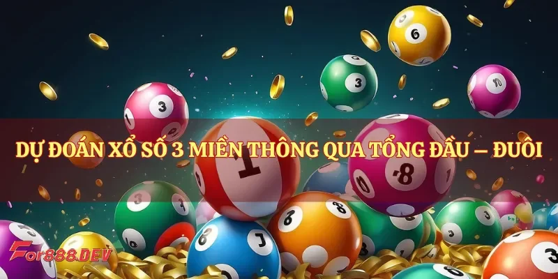 Dự đoán xổ số 3 miền thông qua tổng đầu – đuôi
