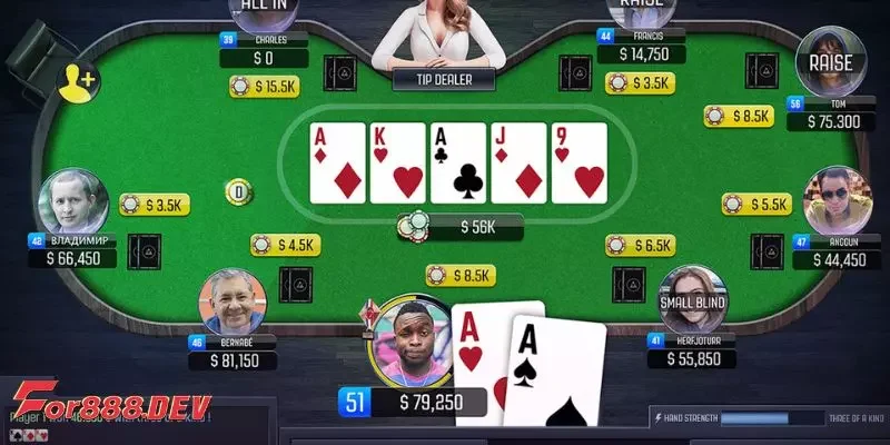 Giá trị các "Hand Bài" cần nắm trong game bài Poker