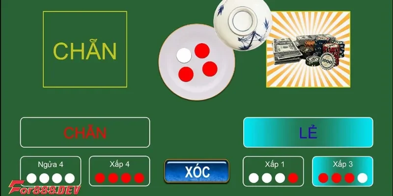 Quy tắc chơi xóc đĩa cơ bản